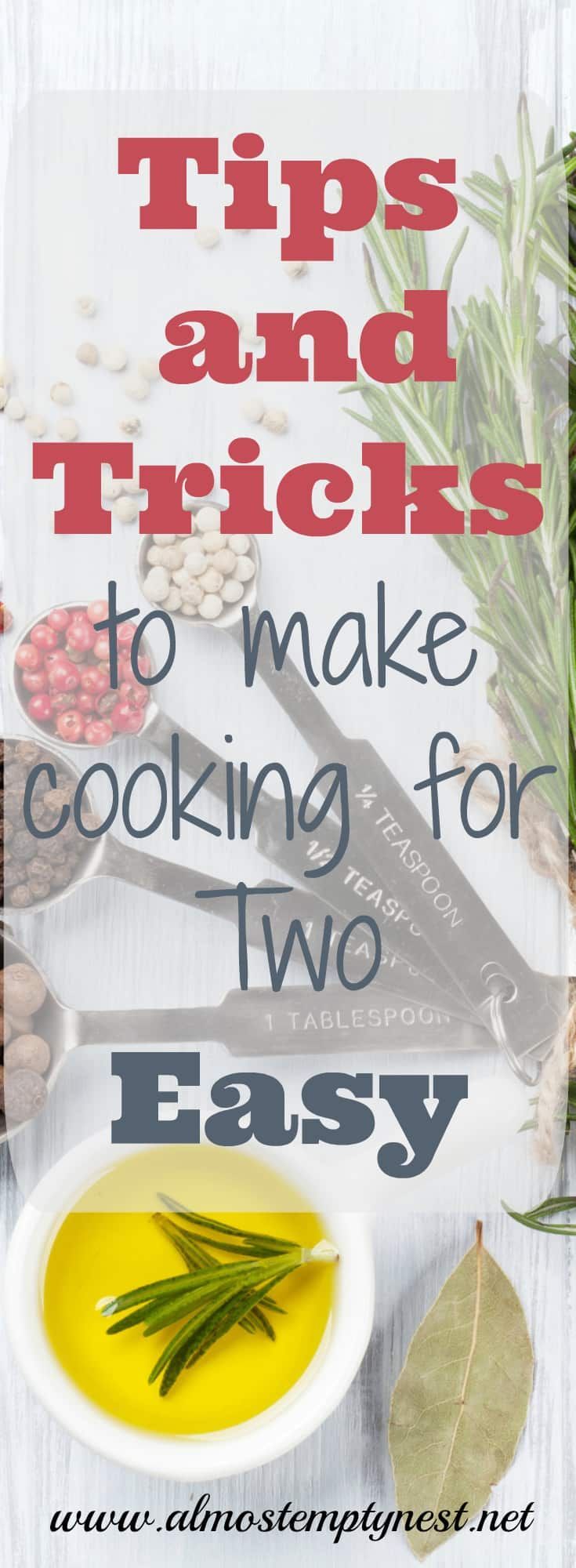 Tips and Tricks to Make Cooking for Two Easy -   19 healthy recipes For Two easy
 ideas