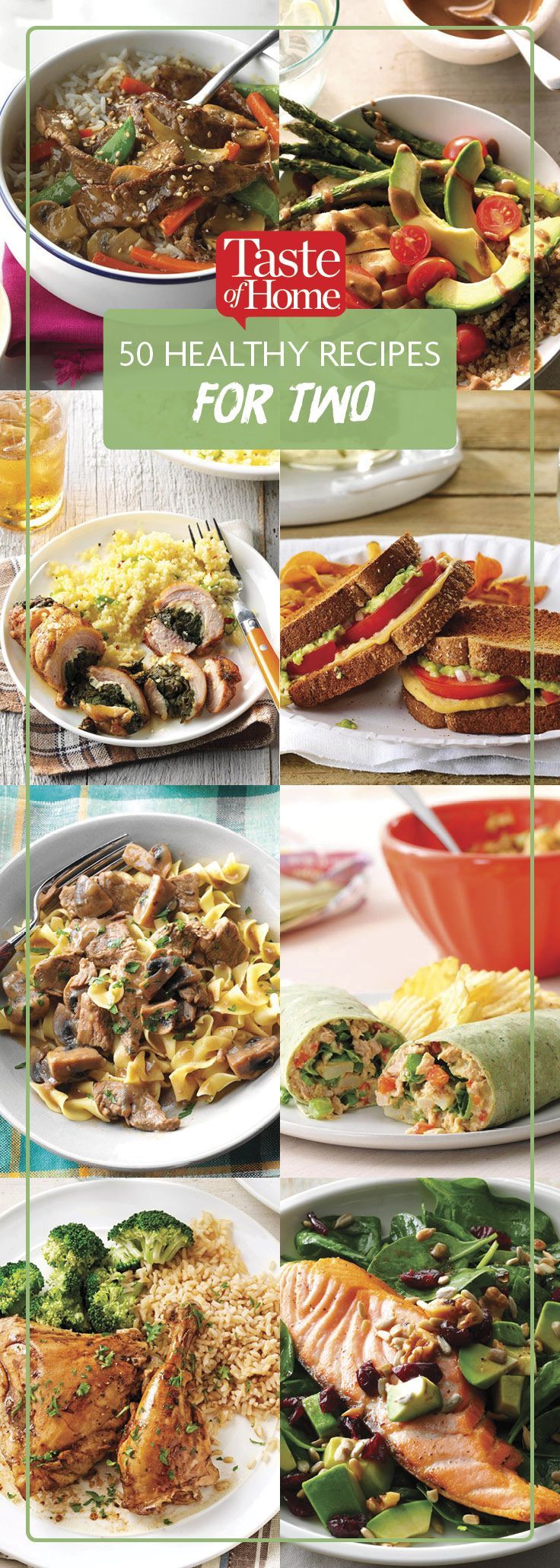 55 Healthy Recipes That Serve Two -   19 healthy recipes For Two easy
 ideas