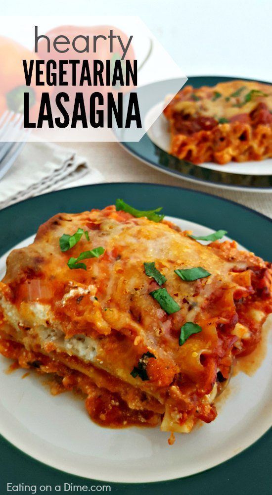 Vegetarian Lasagna -   19 meatless lasagna recipes
 ideas