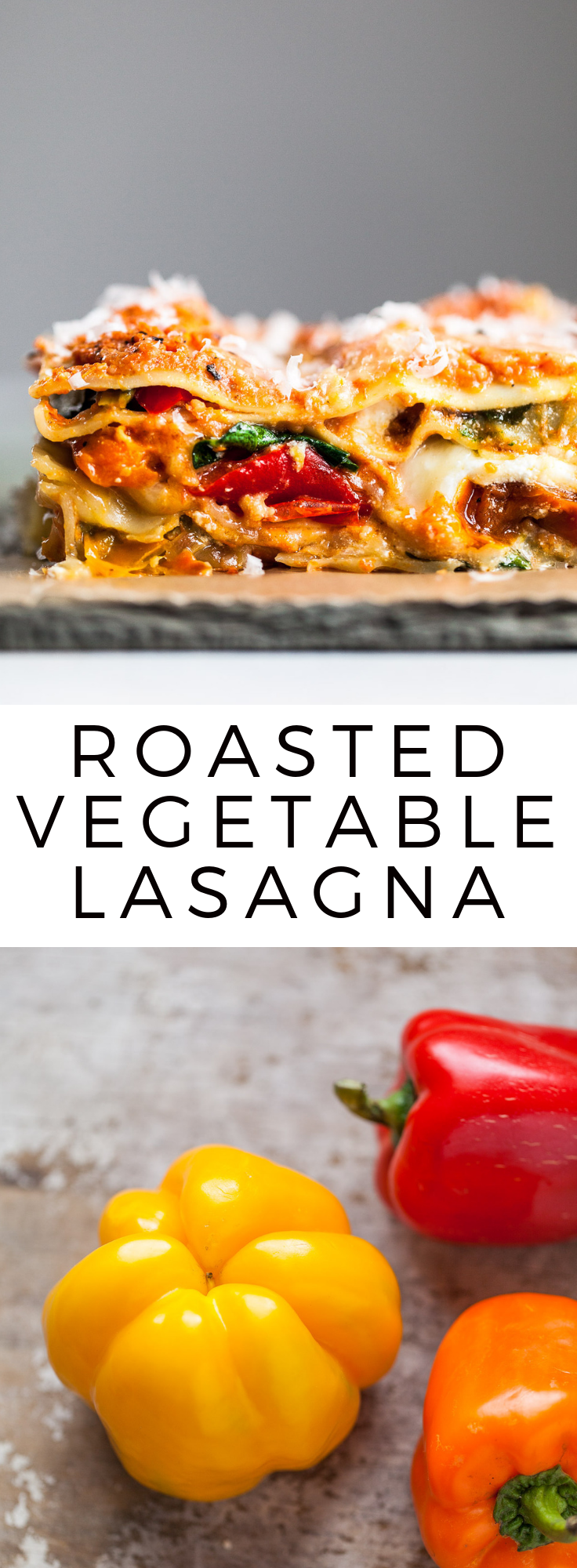 Roasted Vegetable Lasagna -   19 meatless lasagna recipes
 ideas