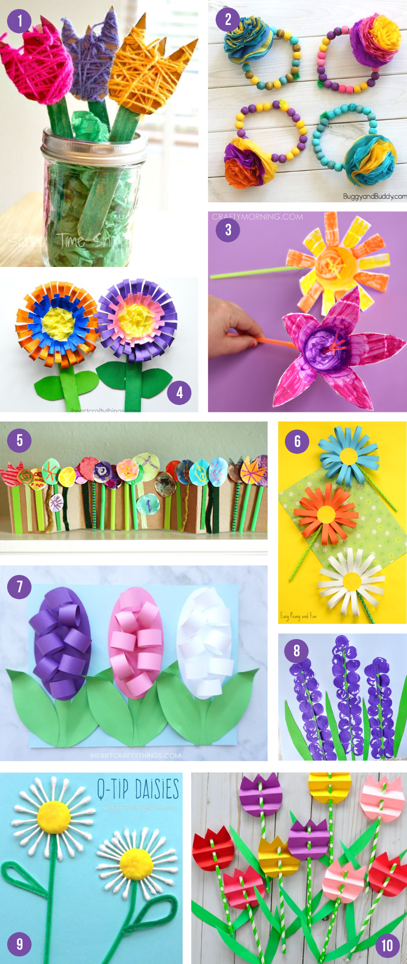 The Epic Collection Of Spring Crafts For Kids - All The Best Art Projects & Activities To Celebrate The Season -   19 simple crafts kindergarten ideas