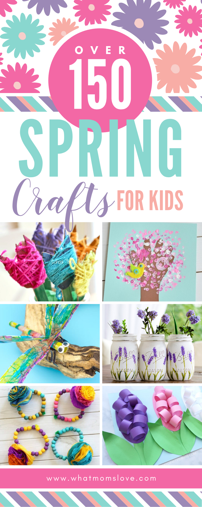 The Epic Collection Of Spring Crafts For Kids - All The Best Art Projects & Activities To Celebrate The Season -   19 simple crafts kindergarten ideas