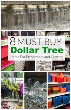 The Best Items to Buy at The Dollar Store for Decorators -   20 dollar store crafts
 ideas