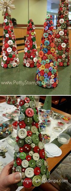 20 Creative Crafts You Can Do With Buttons -   20 easy button crafts
 ideas