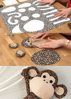 20 fabric crafts Toys sewing tutorials
 ideas