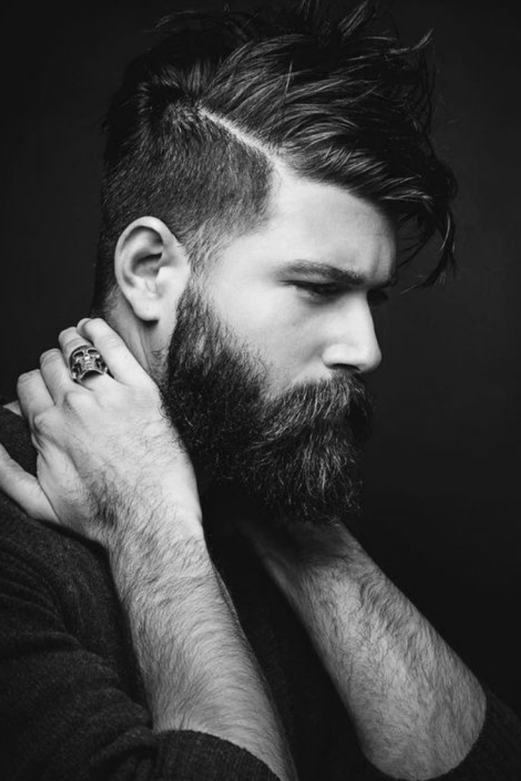 Shaved Sides - Men's Hair Trends -   20 hair Trends men
 ideas