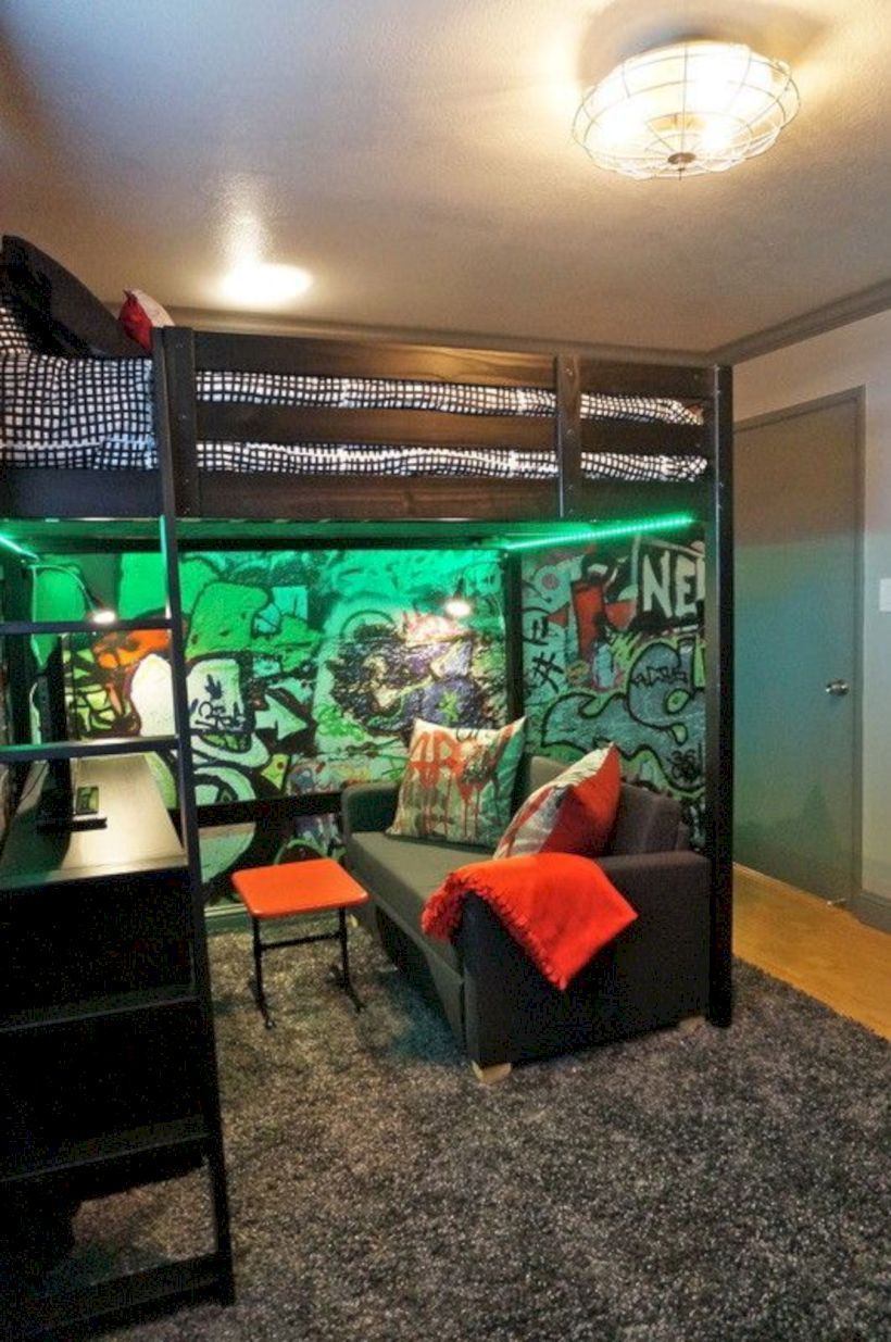 48 Cool Teenage Boy Room Decor Ideas for A Hard-to-please Boy -   20 room decor For Men for the home
 ideas