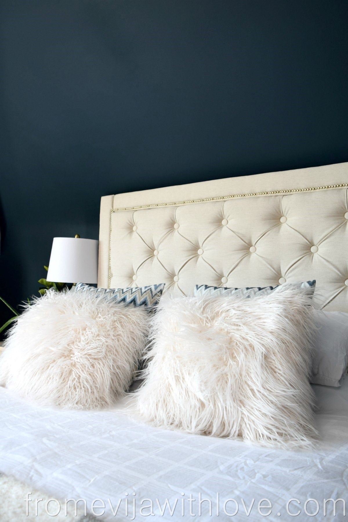 DIY How to Create a Diamond Tufted Upholstered Headboard -   21 diy projects For Bedroom tufted headboards
 ideas