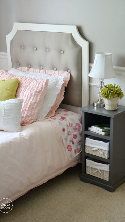 21 diy projects For Bedroom tufted headboards
 ideas