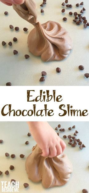 Edible Chocolate Slime -   21 kids crafts for toddlers
 ideas