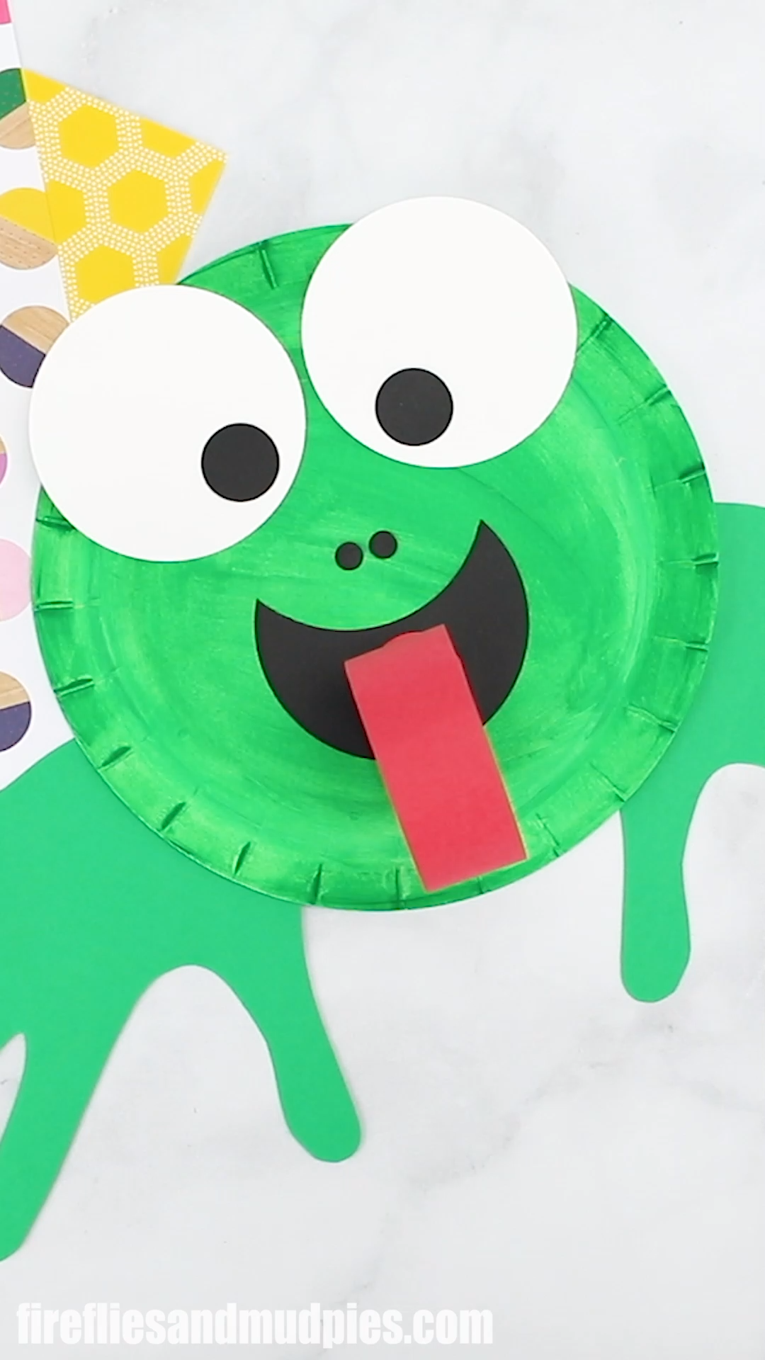 Paper Plate Frog Craft -   21 kids crafts for toddlers
 ideas