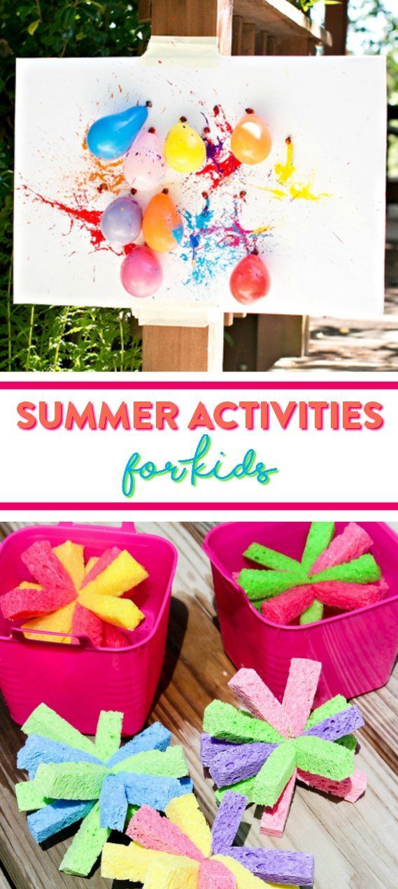 Summer Activities for Kids -   22 diy projects For College summer
 ideas