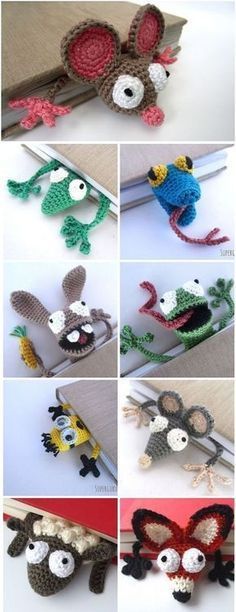 9 Crochet Bookmark Patterns -   22 knitting and crochet Projects mom
 ideas