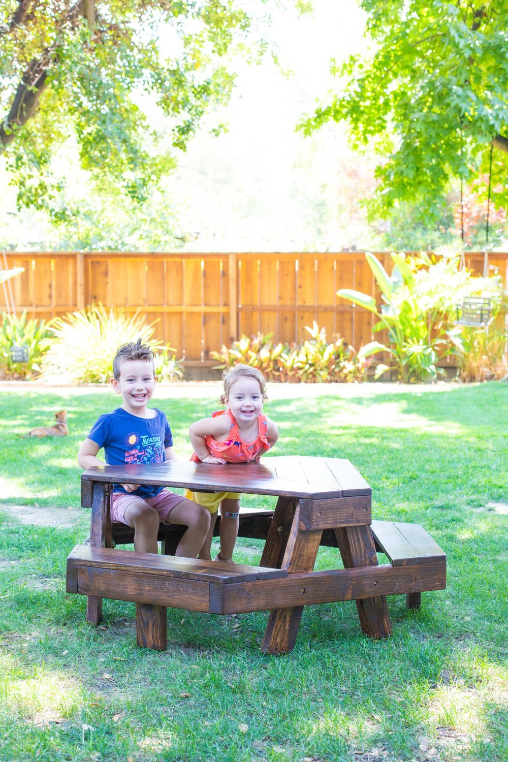 how to make a modern kids' picnic table -   22 picnic table decor
 ideas