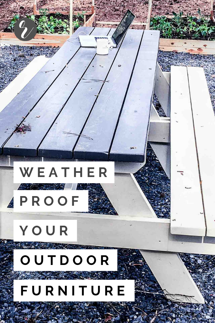 How to DIY Finish an Outdoor Picnic Table by MyOutdoorPlans -   22 picnic table decor
 ideas