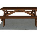 8 foot Picnic Table Plans -   22 picnic table decor
 ideas