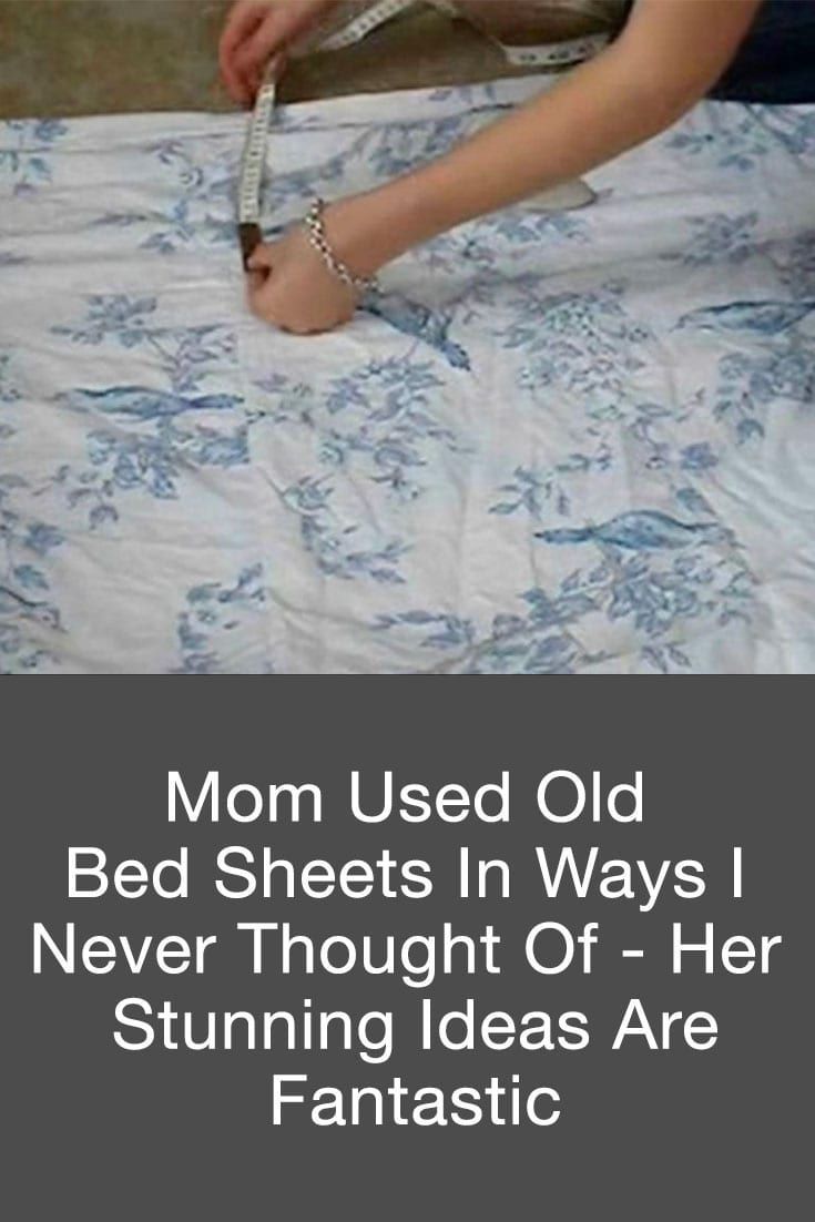 40 Weird But Extremely Clever Ways To Use Old Bed Sheets You Didn't Know -   23 diy projects Clothes link
 ideas