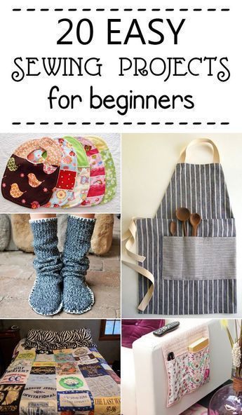 20 Easy Sewing Projects for Beginners -   23 diy projects Clothes link
 ideas