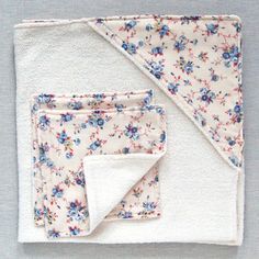 Baby Towel and Washcloth Set -   23 diy projects Clothes link
 ideas