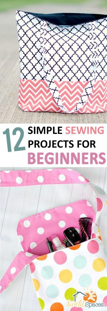 12 Simple Sewing Projects for Beginners – -   23 diy projects Clothes link
 ideas
