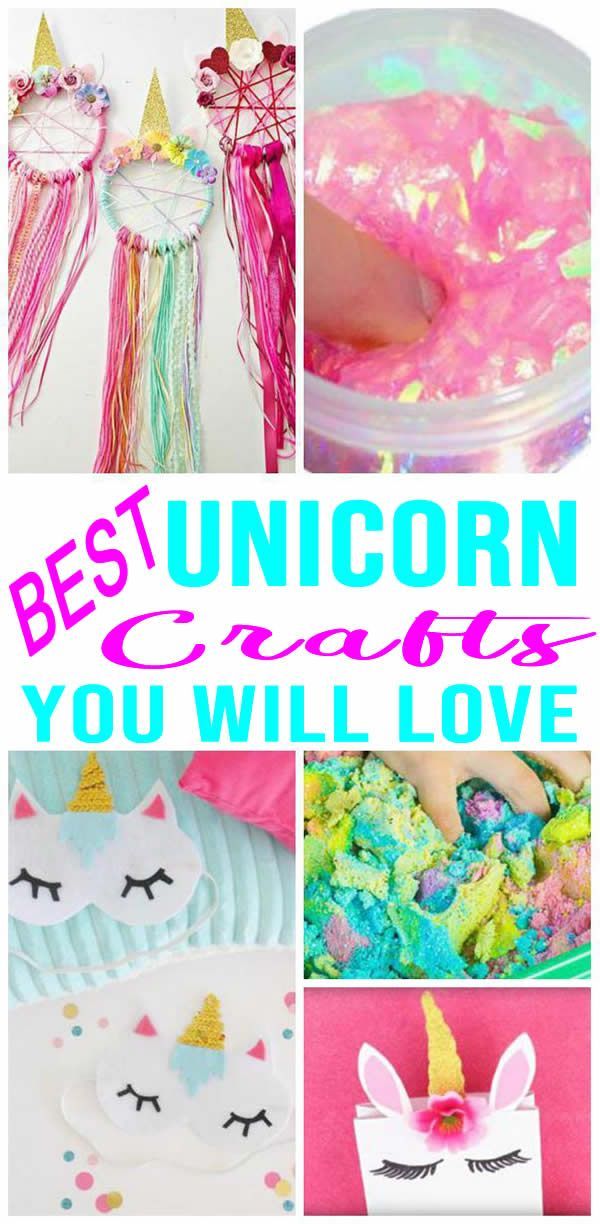 Unicorn Crafts -   23 easy diy for teens
 ideas