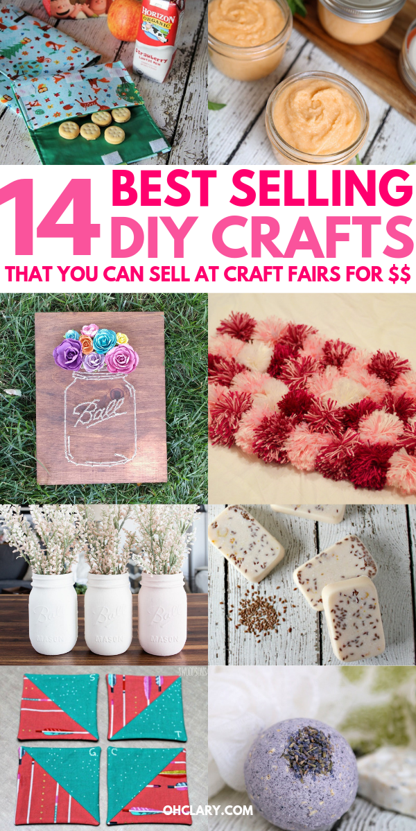 Easy Crafts That Make Money - 14 Simple Crafts To Make And Sell For Extra Money -   23 easy diy for teens
 ideas