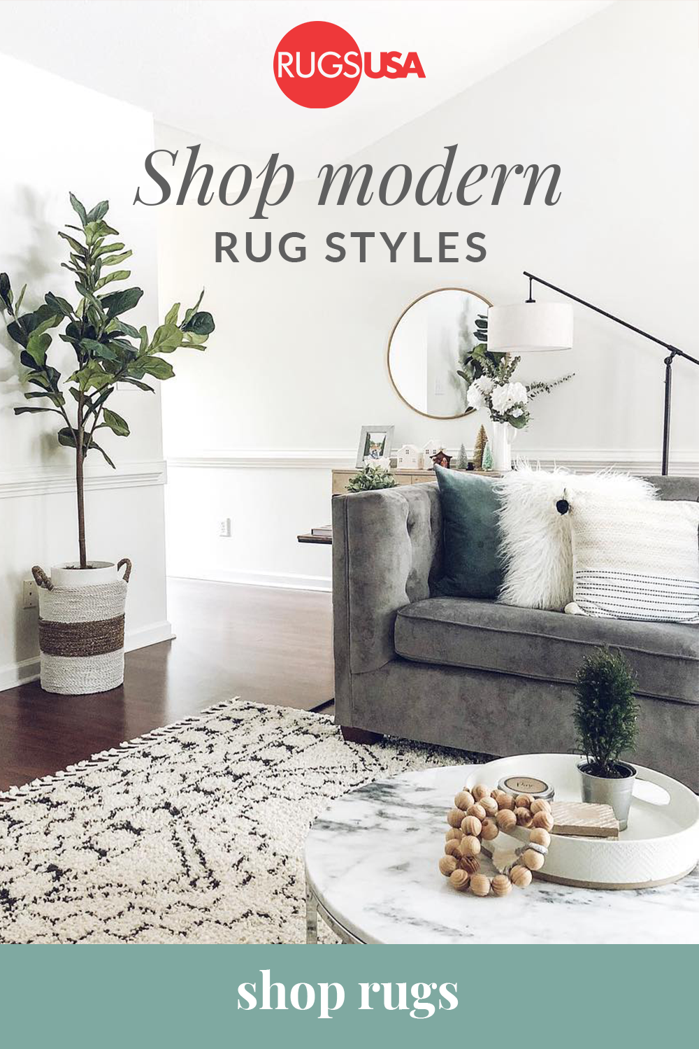 Choose a quality rug to cozy up your space at RugsUSA.com. Tap the Pin to shop now. -   23 room decor Apartment cozy
 ideas