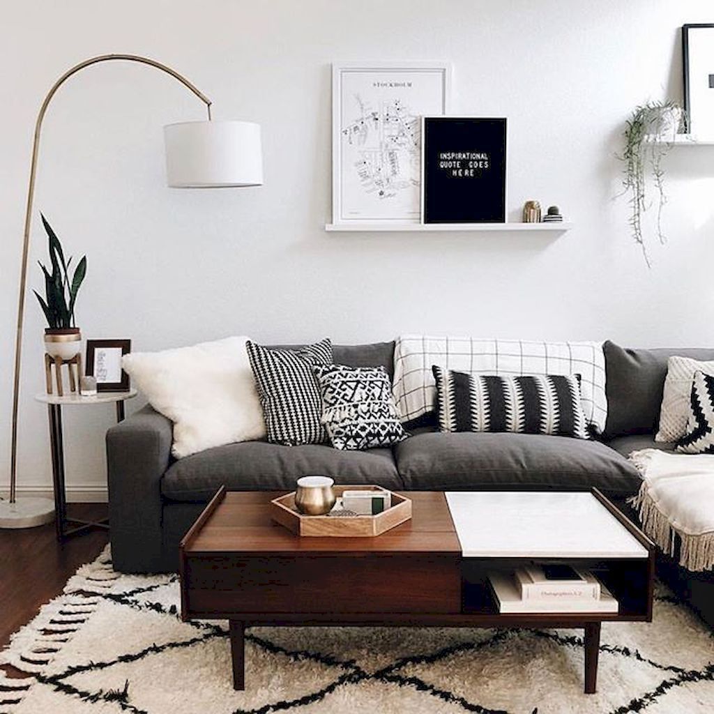 01 Best Modern Apartment for 2019 & 68+ Minimalist Living Room Design Ideas -   23 room decor Apartment cozy
 ideas