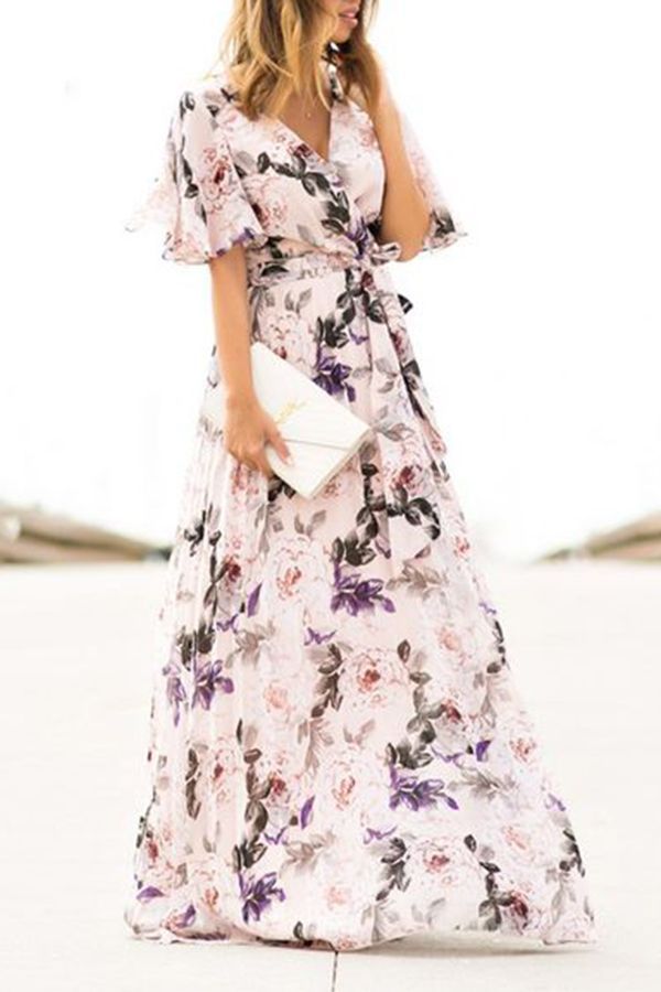 24 dress Maxi floral
 ideas
