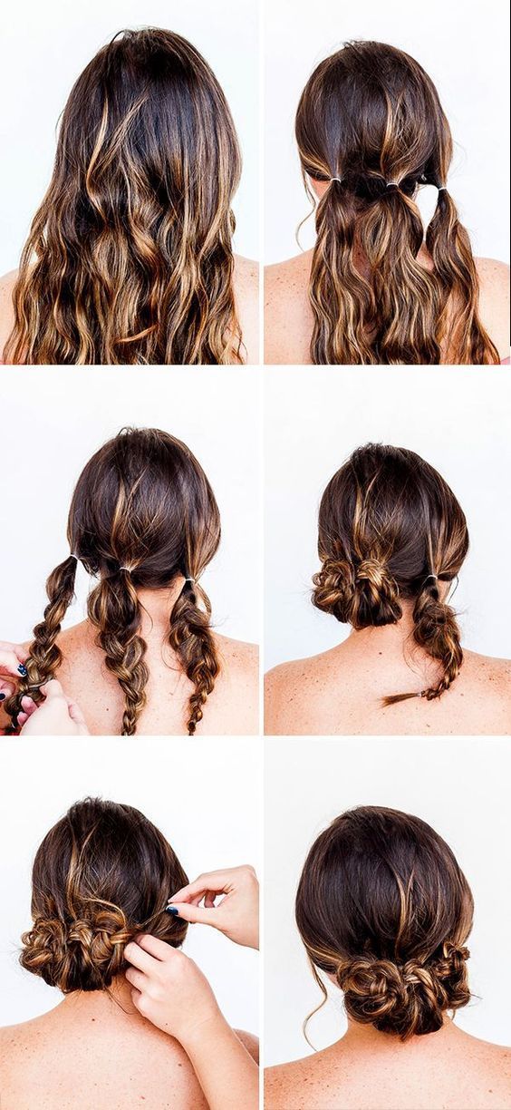 6 hairstyles Simple lazy girl
 ideas