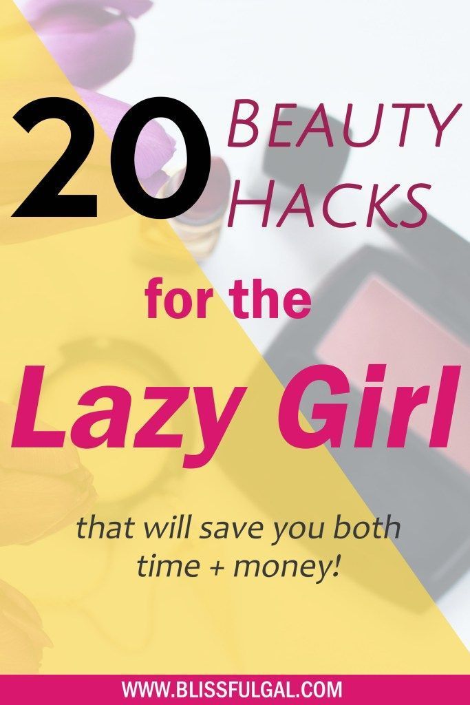 Beauty Hacks for Lazy Girls- What You Should Know -   6 hairstyles Simple lazy girl
 ideas