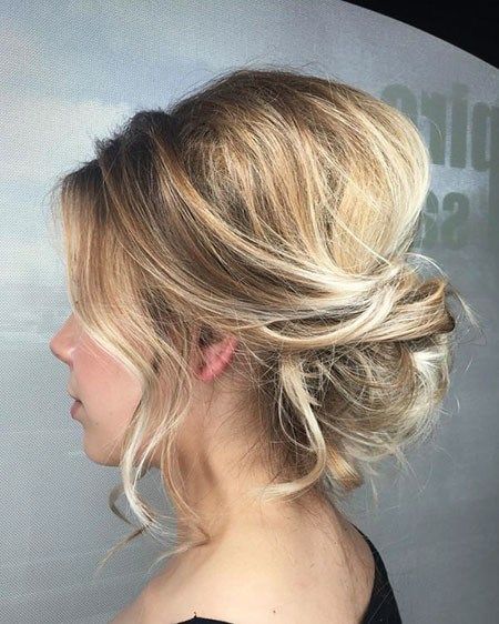 Wedding Hairstyles for Short Hair -   8 hair Updos party
 ideas