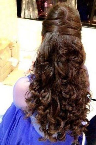 8 hairstyles Indian engagement
 ideas