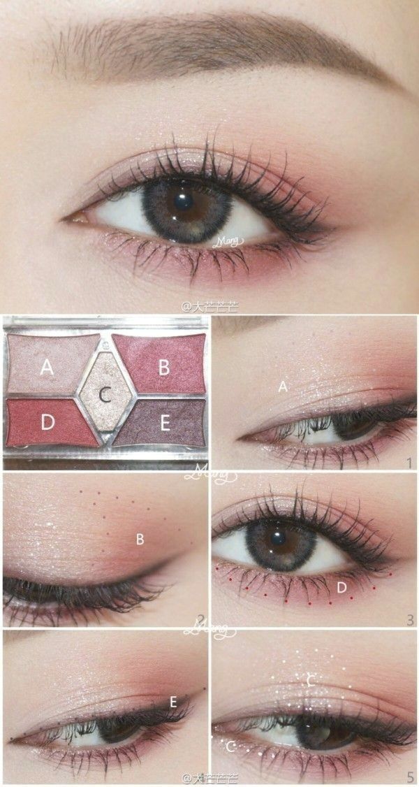 Korea makeup information; If you have green or reddish brown eyes, find the color. - Jasmin K -   8 makeup Ojos rojizos
 ideas
