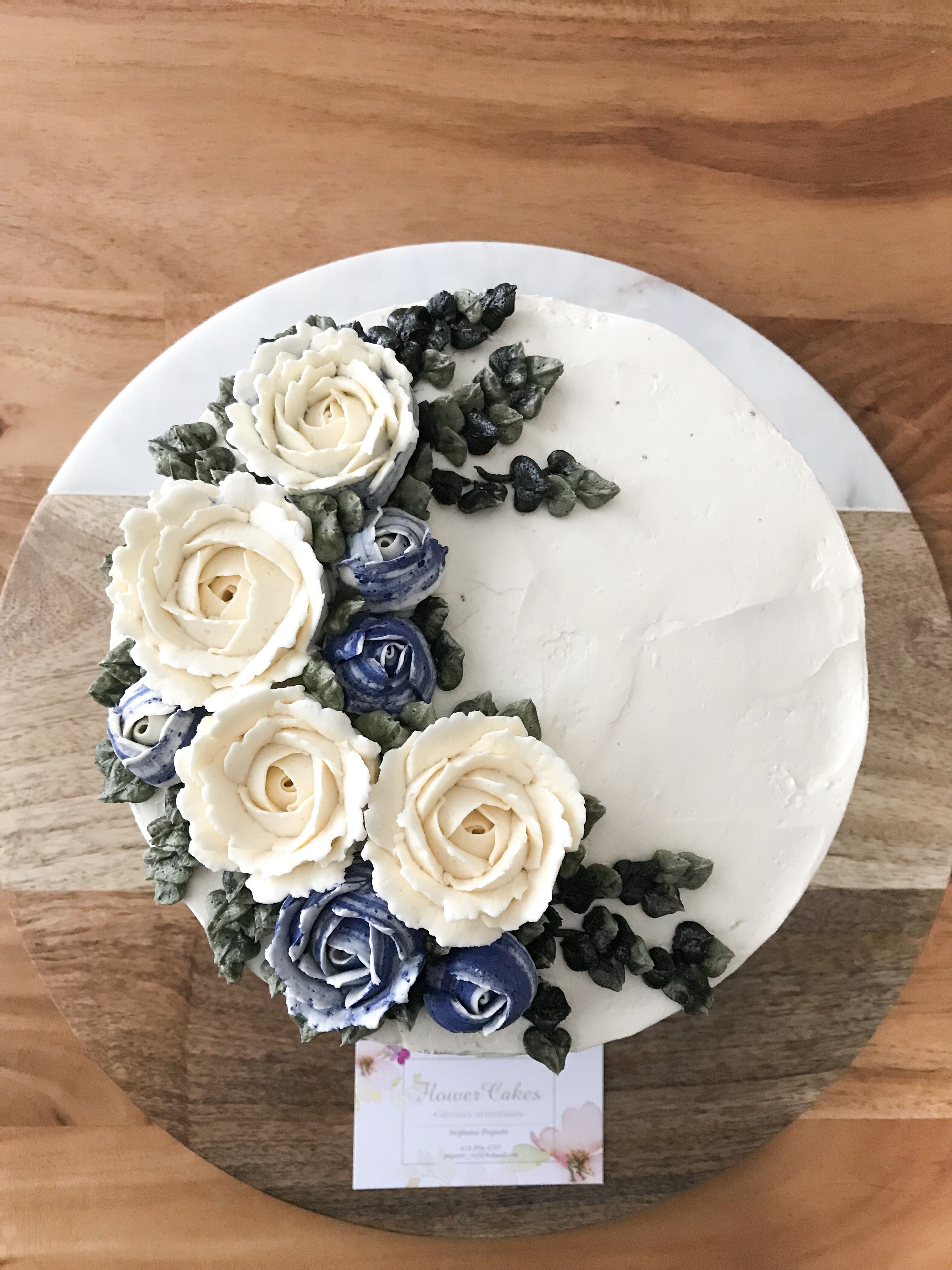 Buttercream Flower Cake -   9 cake design anniversary
 ideas