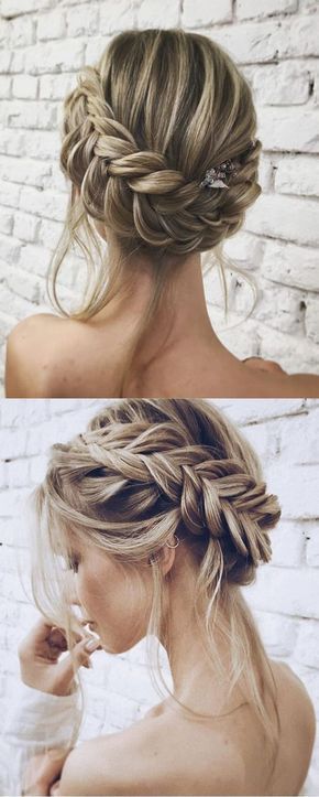 13 Easy Updos for Short Hair -   9 hairstyles Fancy twists
 ideas