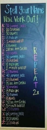 10 fitness Workouts challenge ideas