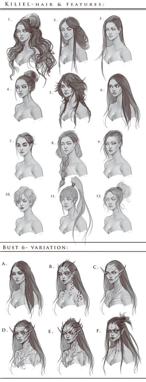 New hair drawing bun faces Ideas -   10 hair Drawing easy
 ideas