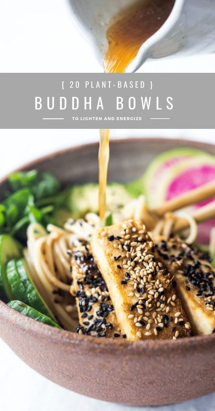 20 Healthy Vegan Buddha Bowls! -   10 healthy recipes Clean grain free
 ideas