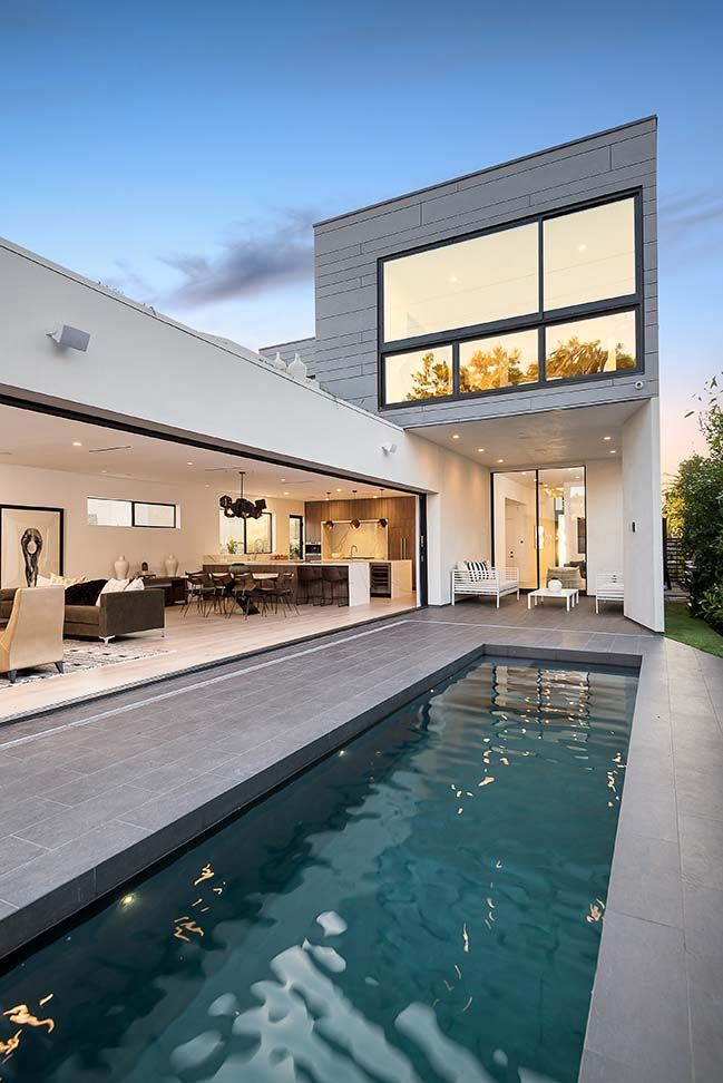 Croft Residence in West Hollywood by AUX Architecture -   11 garden design Luxury architecture ideas