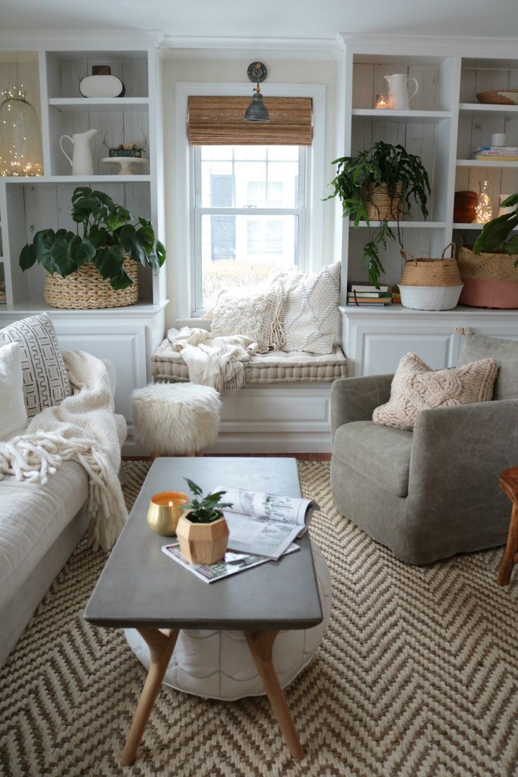 How to Have a Cozy Home- 4 Simple Tips! -   11 planting Texture living rooms
 ideas