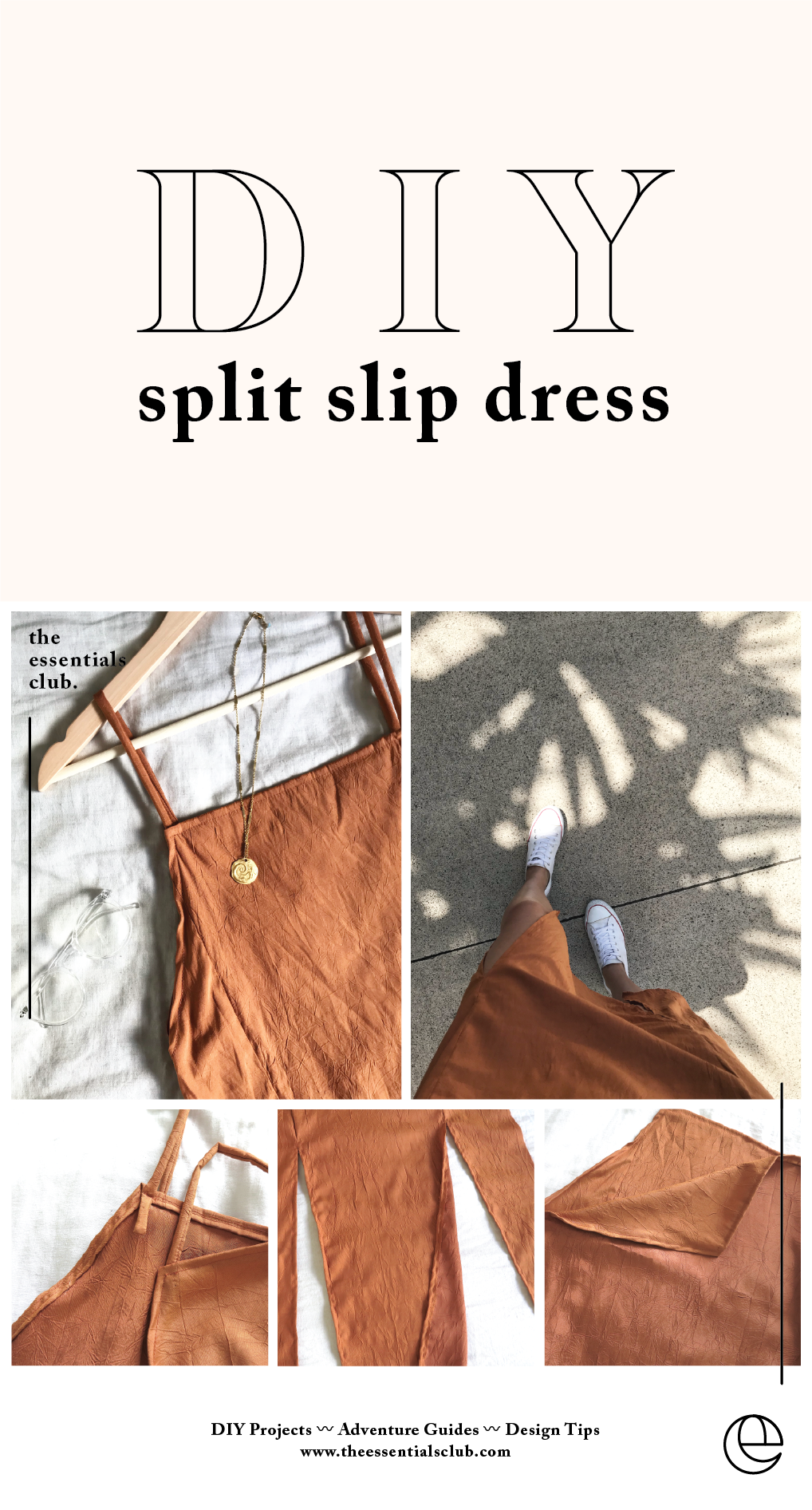 DIY: Slip Dress with Leg Splits -   12 DIY Clothes Ideas dress
 ideas