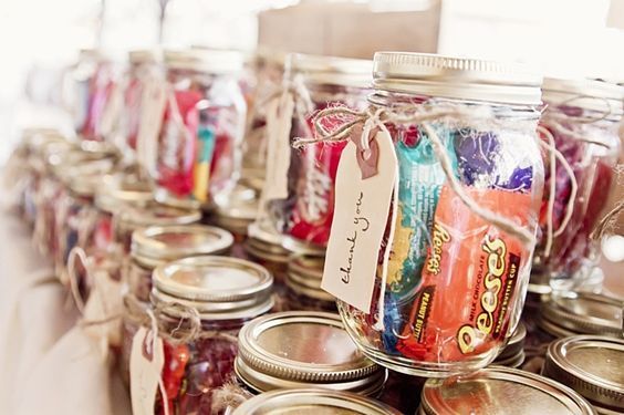 19 Affordable Mason Jar Wedding Favors Your Guests Will Love -   13 cute wedding Favors
 ideas