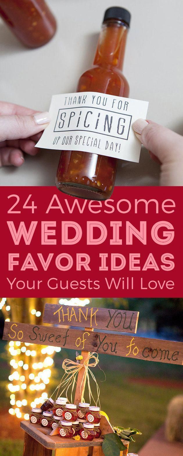 24 Wedding Favor Ideas That Don't Suck -   13 cute wedding Favors
 ideas