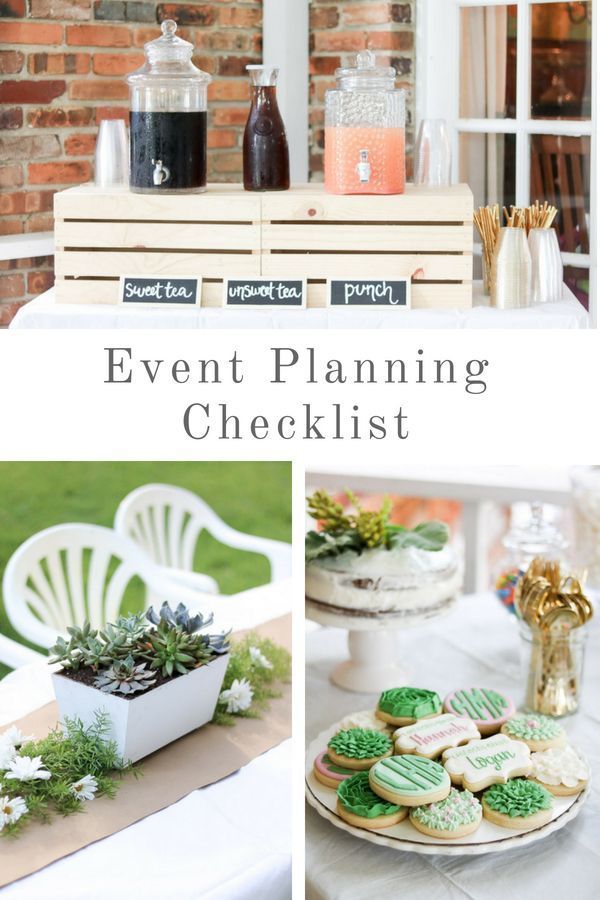 EVENT PLANNING CHECKLIST FOR A SUCCESSFUL OUTDOOR PARTY – PART ONE -   13 Event Planning Food dinner parties
 ideas