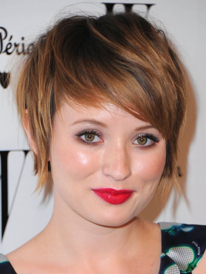 The Best (and Worst) Bangs for Round Face Shapes -   13 hair Updos for round face
 ideas