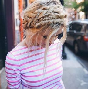 26 Boho Hairstyles with Braids – Bun Updos & Other Great New Stuff to Try Out -   13 headband hairstyles Boho
 ideas