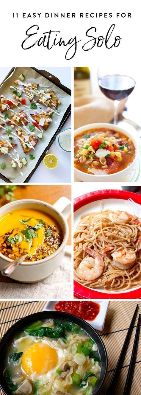 13 healthy recipes For One easy
 ideas