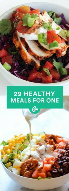 Cooking for One: 25 Insanely Easy, Healthy Meals You Can Make in Minutes -   13 healthy recipes For One easy
 ideas
