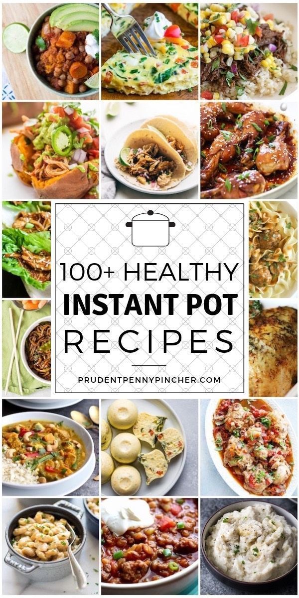 100 Healthy Instant Pot Recipes -   13 healthy recipes For One easy
 ideas